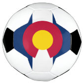 Vlag van Colorado Voetbal (Gedraaid)
