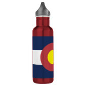 Vlag van Colorado Waterfles (Links)