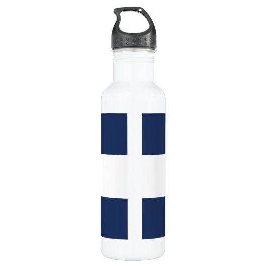 Vlag van Colorado Waterfles (Achterkant)