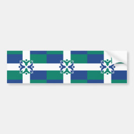 Vlag van Columbia (Missouri) Bumpersticker