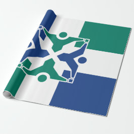 Vlag van Columbia (Missouri) Cadeaupapier