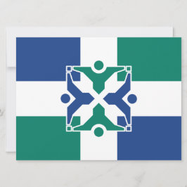 Vlag van Columbia (Missouri) Kaart