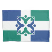 Vlag van Columbia (Missouri) Kussensloop (Voorkant-Links)