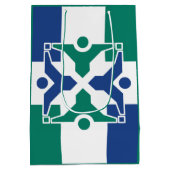 Vlag van Columbia, Missouri Medium Cadeauzakje (Achterkant)