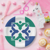 Vlag van Columbia (Missouri) Papieren Bordje (Feest)