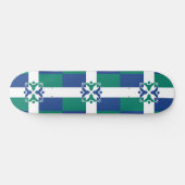 Vlag van Columbia (Missouri) Persoonlijk Skateboard (Horizontaal)