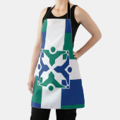 Vlag van Columbia, Missouri Schort (Insitu)