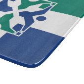 Vlag van Columbia (Missouri) Snijplank (Hoek)