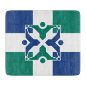 Vlag van Columbia (Missouri) Snijplank (Voorkant)