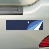 Vlag van Columbia (South Carolina) Bumpersticker (Op auto)