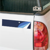 Vlag van Columbia (South Carolina) Bumpersticker (Op Truck)
