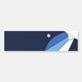 Vlag van Columbia (South Carolina) Bumpersticker