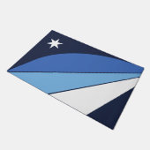 Vlag van Columbia (South Carolina) Deurmat (Schuin)