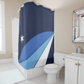 Vlag van Columbia (South Carolina) Douchegordijn (In situ)