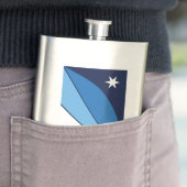 Vlag van Columbia, South Carolina Flacon (Voorbeeld)