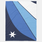 Vlag van Columbia (South Carolina) Fleece Deken (Voorkant)