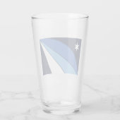 Vlag van Columbia (South Carolina) Glas (Achterkant)