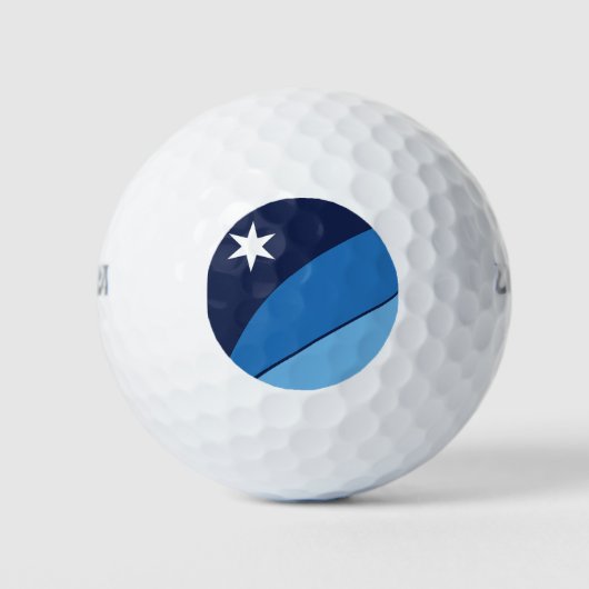Vlag van Columbia, South Carolina Golfballen (Voorkant)