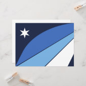 Vlag van Columbia (South Carolina) Kaart (Voorkant / Achterkant in situ)