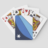 Vlag van Columbia (South Carolina) Pokerkaarten (Achterkant)