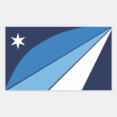 Vlag van Columbia, South Carolina Rechthoekige Sticker (Voorkant)