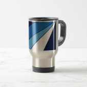 Vlag van Columbia, South Carolina Reisbeker (Voorkant rechts)