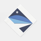 Vlag van Columbia (South Carolina) Servet (Hoek)