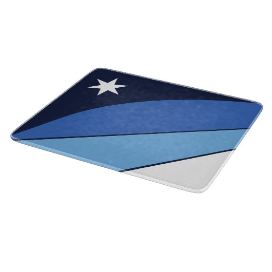 Vlag van Columbia (South Carolina) Snijplank (Hoek)