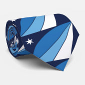 Vlag van Columbia, South Carolina Stropdas (Opgerold)