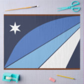 Vlag van Columbia (South Carolina) Tissuepapier (Craft)