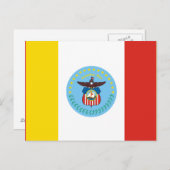 Vlag van Columbus, Briefkaart Ohio (Voorkant / Achterkant)