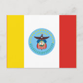Vlag van Columbus, Briefkaart Ohio (Voorkant)