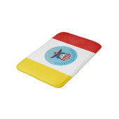 Vlag van Columbus, Ohio Bathroom Mat (Gekanteld)