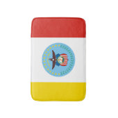 Vlag van Columbus, Ohio Bathroom Mat (Voorkant Verticaal)