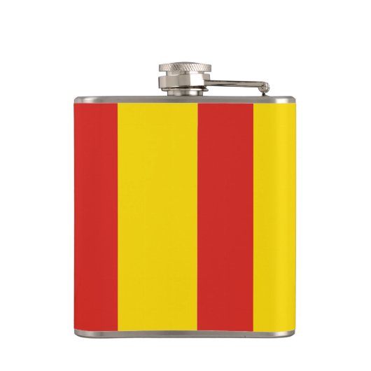 Vlag van Columbus, Ohio Flask Heupfles (Achterkant)