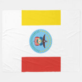 Vlag van Columbus, Ohio Fleece Deken (Voorkant (Horizontaal))