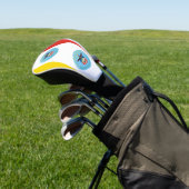 Vlag van Columbus, Ohio Golf Head Hoesje Golfheadcover (Insitu)