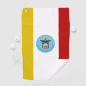 vlag van Columbus (Ohio) Golfhanddoek (Insitu)