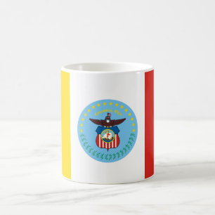 Vlag van Columbus, Ohio Koffiemok