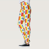 Vlag van Columbus, Ohio Leggings (Links)