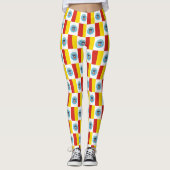 Vlag van Columbus, Ohio Leggings (Voorkant)