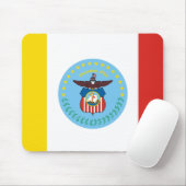 Vlag van Columbus, Ohio Muismat (Met muis)