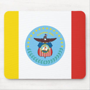 Vlag van Columbus, Ohio Muismat