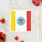 Vlag van Columbus, Ohio Papieren servetten (Insitu)