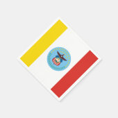 Vlag van Columbus, Ohio Papieren servetten (Hoek)