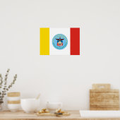 Vlag van Columbus, Ohio Poster (Keuken)