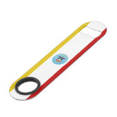 vlag van Columbus (Ohio) Speed Flessenopener (Achterkant Gekanteld)