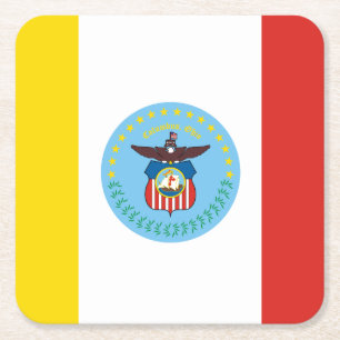Vlag van Columbus, Onderzetter Ohio Square Paper