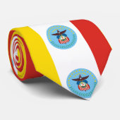 Vlag van Columbus, Stropdas Ohio (Opgerold)