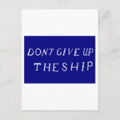 Vlag van Commodore Perry Briefkaart (Voorkant)